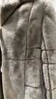 Size S Indio Grey Faux Fur Coat