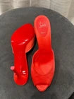 Size 41 Christian Louboutin Me Dolly 85 Crepe S R668 Venus/Lin 41