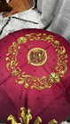 Hermes Bordeaux Cosmos 90cm Silk Scarf
