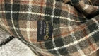Size L Foster Men Brown Wool Duffle Coat Hooded Toggle Lined Long