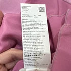 Size 36 (AU 8) BOSS Pink Sleeveless Sheath Midi Dress Round Neck Zip Back Studs