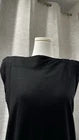 Size 10 Bottega Veneta Black Wool Knit Sleeveless Jumpsuit Boat Neck Adjustable Straps