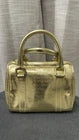 Versace Jeans Couture Embossed Metallic Boston Bag (Authenticated)