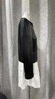 Size 8 Twinset Black Sheep Leather Jacket
