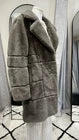 Size S Indio Grey Faux Fur Coat