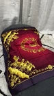 Hermes Bordeaux Cosmos 90cm Silk Scarf