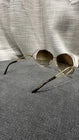 Roberto Cavalli Rosa 527S Oversized Gold Metal Brown Gradient 175mm