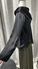 Size 14 Witchery Black Patent Cowl Neck Top