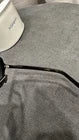 Saint Laurent Classic 8 Square Sunglasses Black Plastic Frame with YSL Case