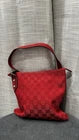 Gucci Red GG Canvas Crossbody Bag (Authenticated)