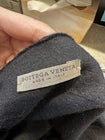 Size 10 Bottega Veneta Black Wool Knit Sleeveless Jumpsuit Boat Neck Adjustable Straps