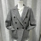 Size 8 Witchery B&W Houndstooth Double Breasted Blazer