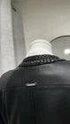 Size 8 Twinset Black Sheep Leather Jacket