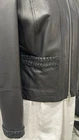 Size 8 Twinset Black Sheep Leather Jacket