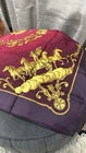Hermes Bordeaux Cosmos 90cm Silk Scarf