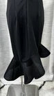 Size XS Premonition Black Halter Mesh Lined Bodycon Midi Dress Zip