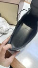 AU 10.5 Louis Vuitton Men’s Black Patent Leather Cap Toe Lace Up Oxford