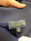 Size S Luisa Spagnoli Navy Knitted Dress With Belt