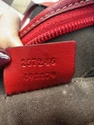 Gucci Red GG Canvas Crossbody Bag (Authenticated)