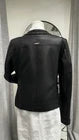Size 8 Twinset Black Sheep Leather Jacket