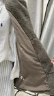 Size S Indio Grey Faux Fur Coat