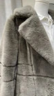 Size S Indio Grey Faux Fur Coat