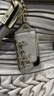Coach Madison Caroline Pleated Leather Satchel in Soft Beige Color w Gold HW