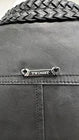 Size 8 Twinset Black Sheep Leather Jacket