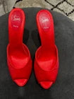 Size 41 Christian Louboutin Me Dolly 85 Crepe S R668 Venus/Lin 41