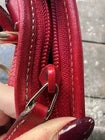 Gucci Red GG Canvas Crossbody Bag (Authenticated)