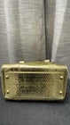 Versace Jeans Couture Embossed Metallic Boston Bag (Authenticated)