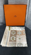 Hermes Silk Snowflake ‘RARE’ Scarf (box Included)